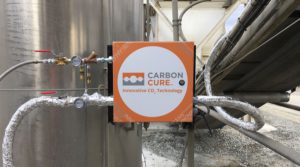 CarbonCure system installed in a concrete plant’s reclaimer system. (Image courtesy of CarbonCure).