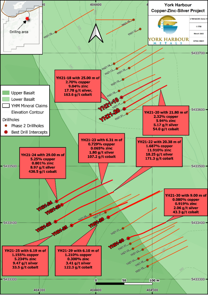 York Harbour makes Newfoundland base metals exploration progress