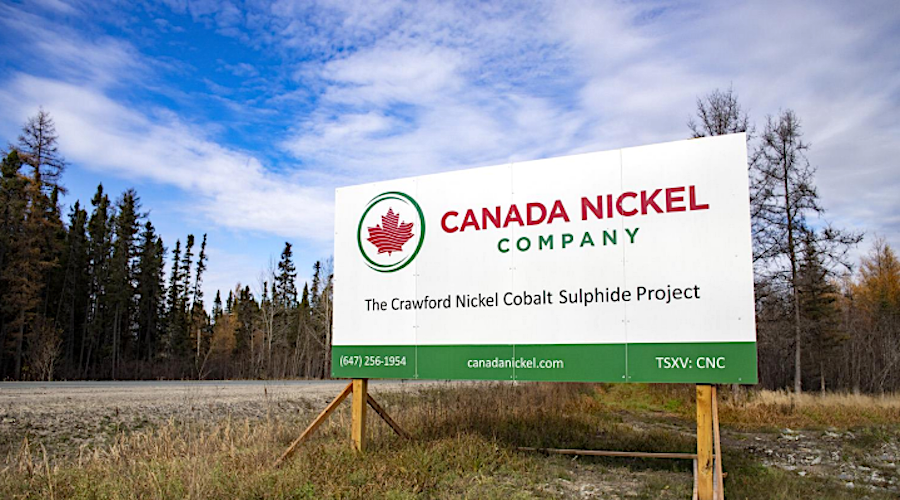Canada Nickel starts working on Crawford, eyes 2027 production