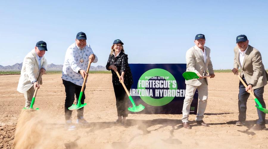 Fortescue begins building Arizona green hydrogen plant