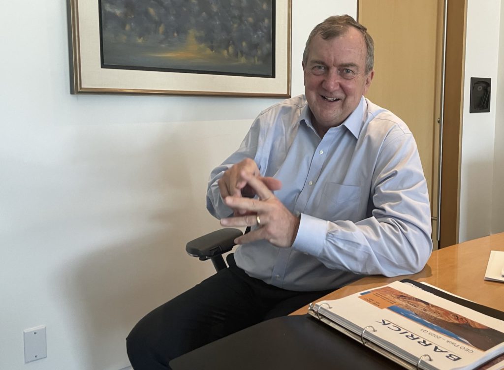Interview: Barrick’s Bristow talks slimming its gold portfolio