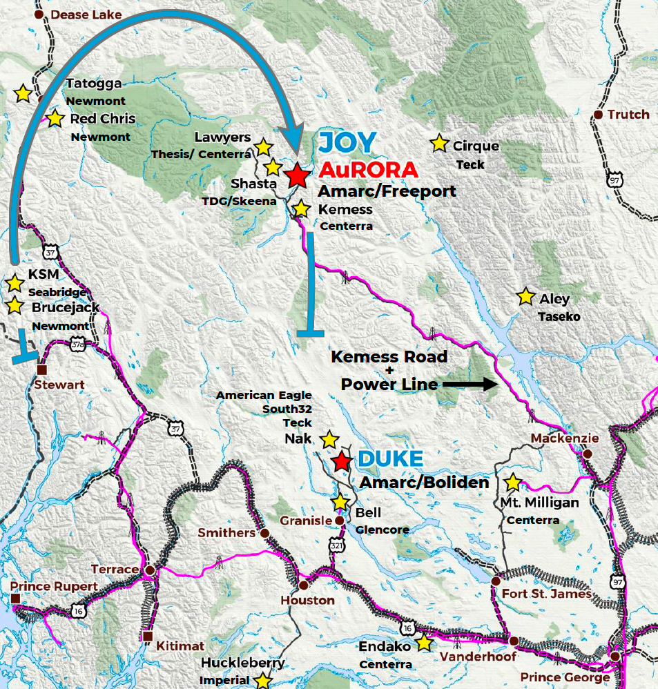 Freeport expands AuRORA with near-surface grades B.C. 