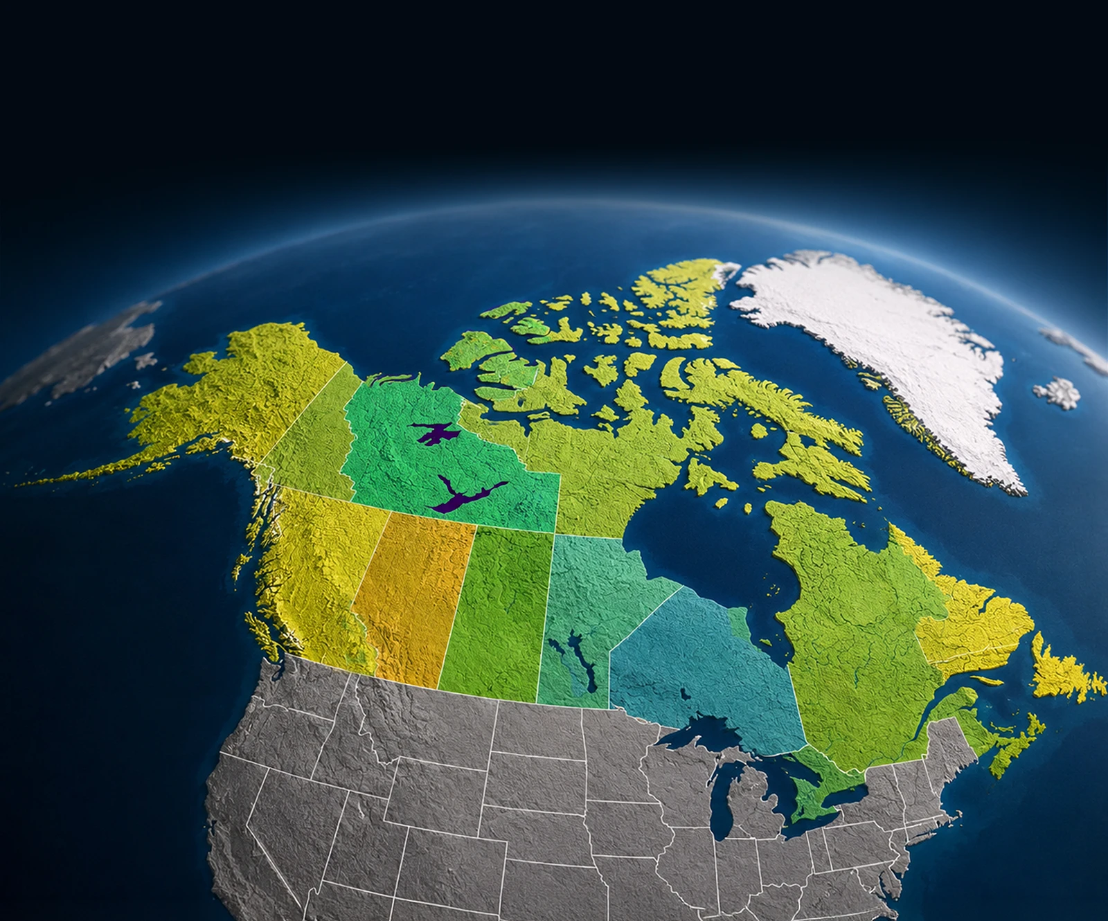 Map of Canada's Far North mining projects