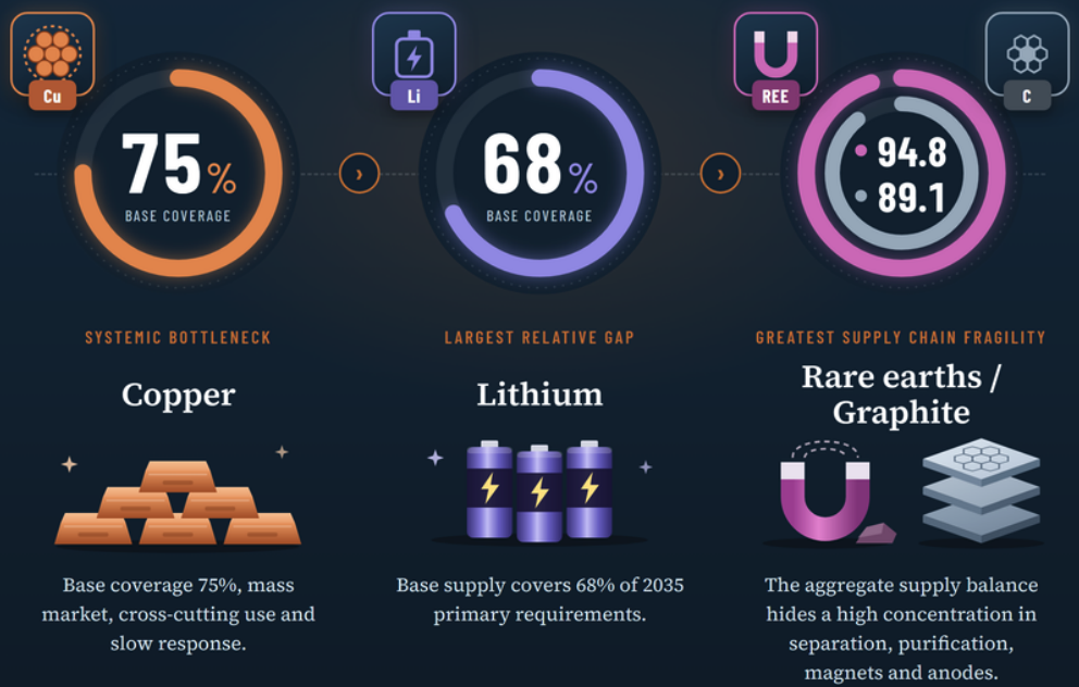 Energy transition minerals crunch by 2035: capacity and risk notes for mine planners